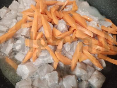 Kiaulienos padažas su terijaki padažu Žingsnis 3