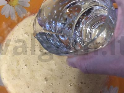 Švelnūs grikių-bananų blynai Žingsnis 3