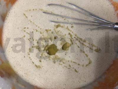 Švelnūs grikių-bananų blynai Žingsnis 5