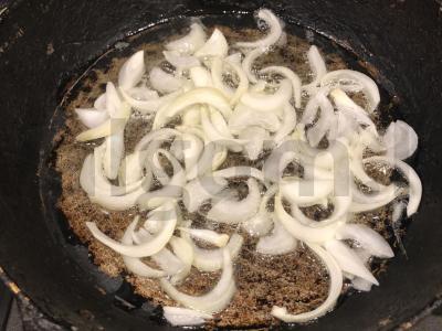 Kepta skumbrė keptuvėje Žingsnis 5