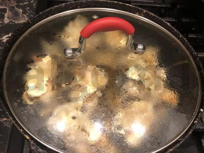 Kepta skumbrė keptuvėje Žingsnis 6