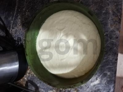 Pieninis pyragas su braškėmis Žingsnis 2