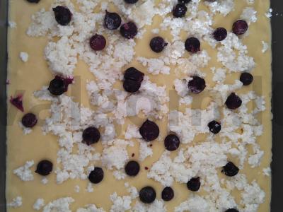 Varškės-uogų pyragas Žingsnis 2