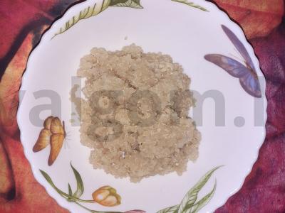 Kvinoja košė su figomis Žingsnis 1