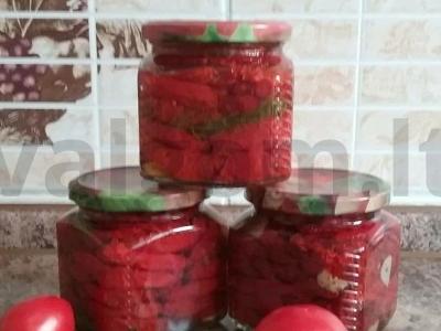 Džiovinti pomidorai pagrindine nuotrauka