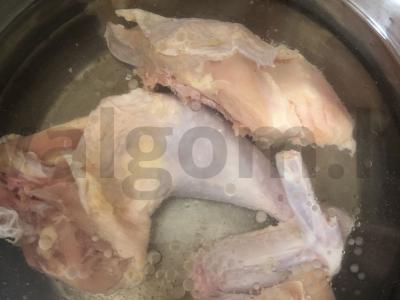 Sotūs vištienos sriuba su namine kiaušinių makaronais Žingsnis 2