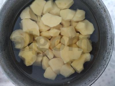 Šanžiai su bulvių įdaru Žingsnis 2