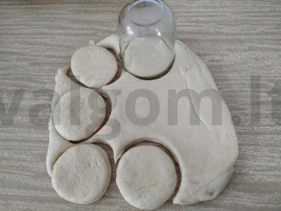 Šanžiai su bulvių įdaru Žingsnis 3