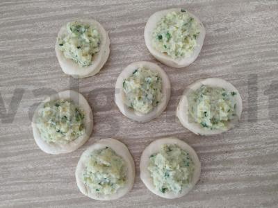 Šanžiai su bulvių įdaru Žingsnis 4