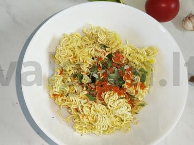 5 minučių sriuba Žingsnis 1