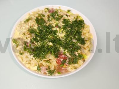 5 minučių sriuba Žingsnis 4