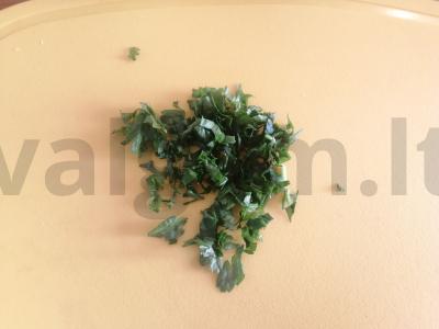 Įdarytos krabų lazdelės su bulvėmis Žingsnis 2