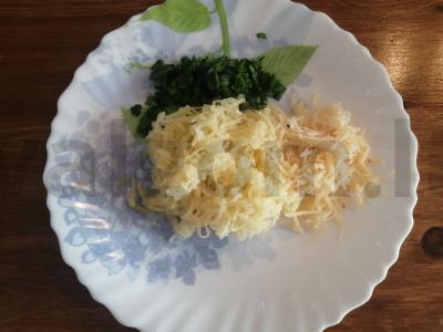 Įdarytos krabų lazdelės su bulvėmis Žingsnis 3