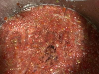 Baklažanai adžikoje žiemai Žingsnis 5