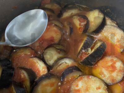 Baklažanai adžikoje žiemai Žingsnis 9