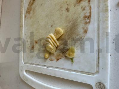 Asparagų garnyras su česnaku Žingsnis 3