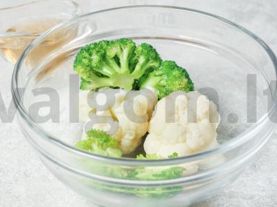 Lengvas salotas su anakardžiais Žingsnis 2