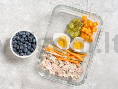 Baltymų pietūs su tunu Žingsnis 4