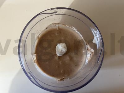 Naudingas bananų ledai su kakavos milteliais Žingsnis 3