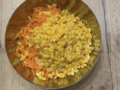 Salotas su rūkyta sūriu Žingsnis 3