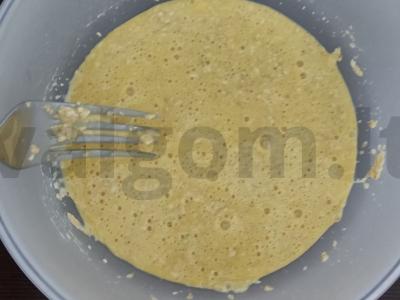 Avižų blynas su pomidoru ir kumpiu Žingsnis 3