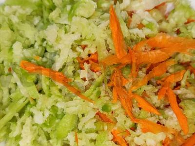 Ropės ir morkų salotos Žingsnis 1