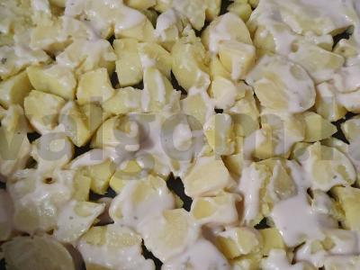 Sluoksniuotas salotas „Saulutė“ Žingsnis 2