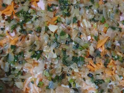 Sluoksniuotas salotas „Saulutė“ Žingsnis 5