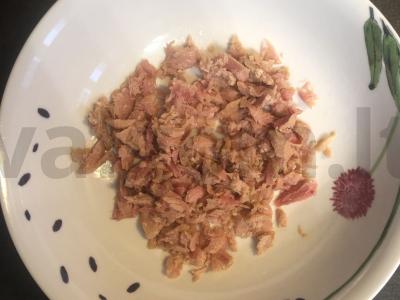 Salotos su tunu ir kaparėliais Žingsnis 1