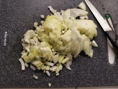 Makaronai su faršu Žingsnis 2