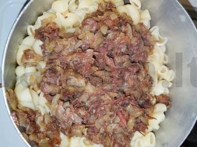 Makaronai su faršu Žingsnis 4