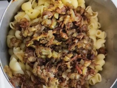 Makaronai su faršu Žingsnis 5