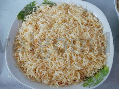 Salotas „Vyrų ašaros“ su vištienos krūtinėle, korėjietiška morkų salotomis ir grybais pagrindine nuotrauka