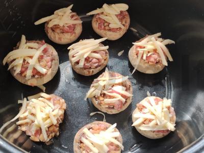 Įdaryti pievagrybiai Žingsnis 6