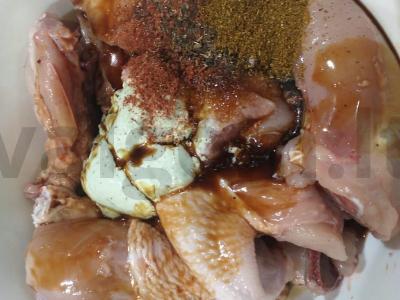 Skani vištiena su provanso žolelių padažu ir bulvėmis Žingsnis 2