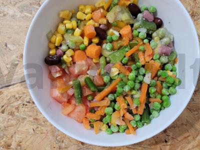 Frittata su daržovėmis ir sūriu orkaitėje Žingsnis 2