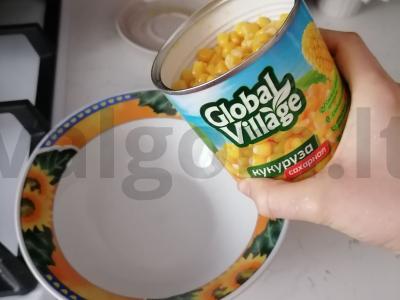 Salotas „Pavasario malonumas“ su vištienos filė Žingsnis 6