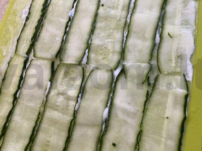 Žaliosios ritinėlės su sūriu ir špinatais Žingsnis 3