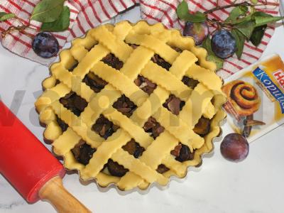 Pyragas „Slyva šokolade su cinamonu“ Žingsnis 6