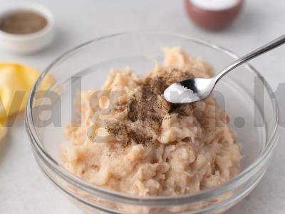 Garų žuvies kotletai Žingsnis 4