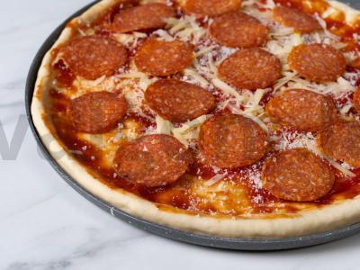 Grybų pica Žingsnis 9