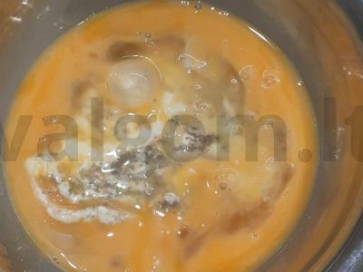 Kiaulienos kaklas su tešla ir džiūvėsėliais Žingsnis 6