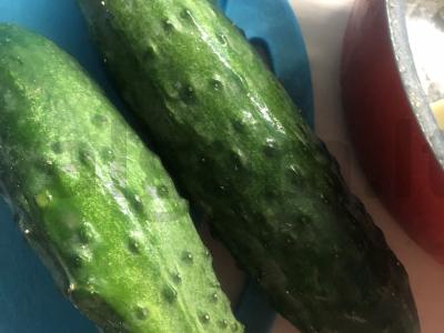 Sūdyti agurkai Žingsnis 1