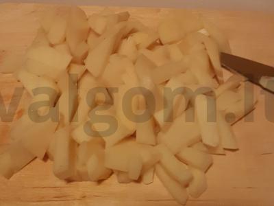 Žirnių sriuba su vištiena Žingsnis 6