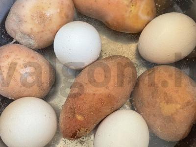 Okroška su kefyru Žingsnis 1