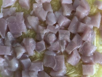 Cukinijų apkepas su vištiena Žingsnis 4