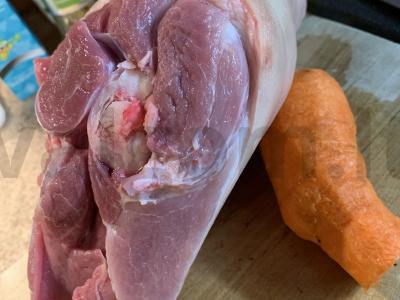 Kiaulienos kulka „Ežys“ Žingsnis 1