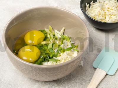 Tortas iš lavašo su kalakutienos filė ir kiaulienos šonine Žingsnis 2