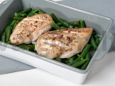 Kalakutienos filė su aviečių sirupu Žingsnis 3