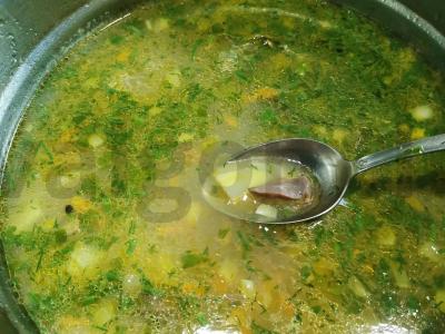 Sriuba su žąsų viduriais Žingsnis 8